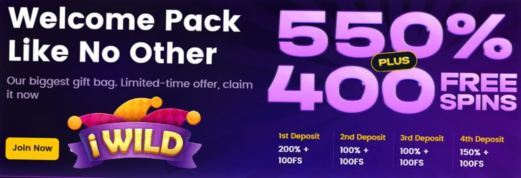 iWild bonus casino