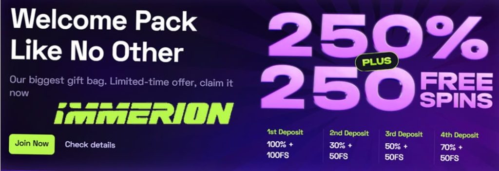 immerion bonus casino